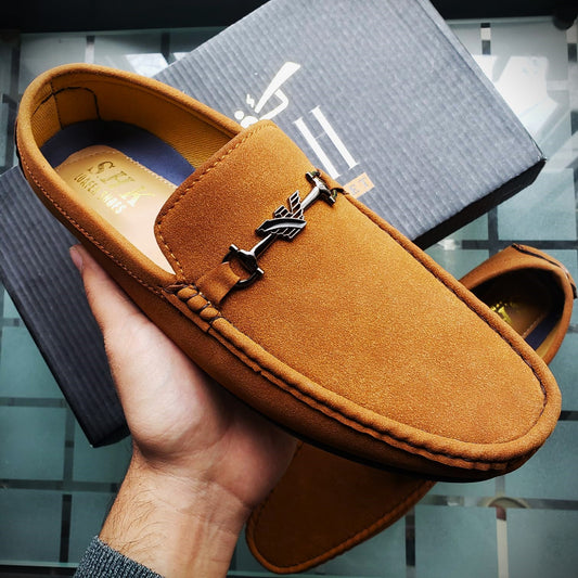 Loafers Camel Brown