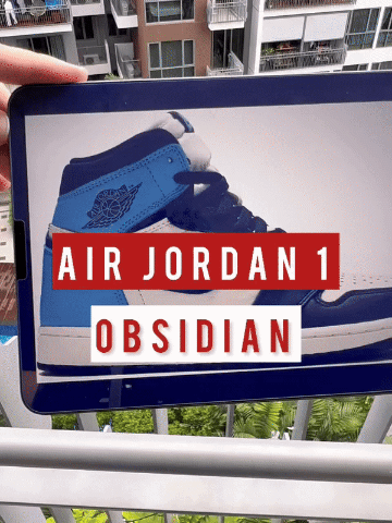Nike Air Jordan 1 Unc Obsidian
